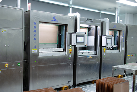 Resin plugging machine