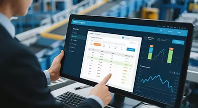 Real-time production monitoring & delivery tracking